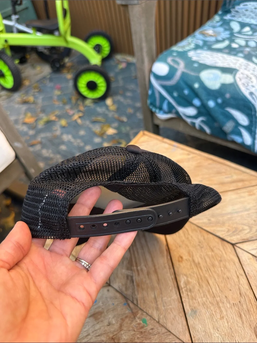 Black Shaka Logo toddler Trucker Hat